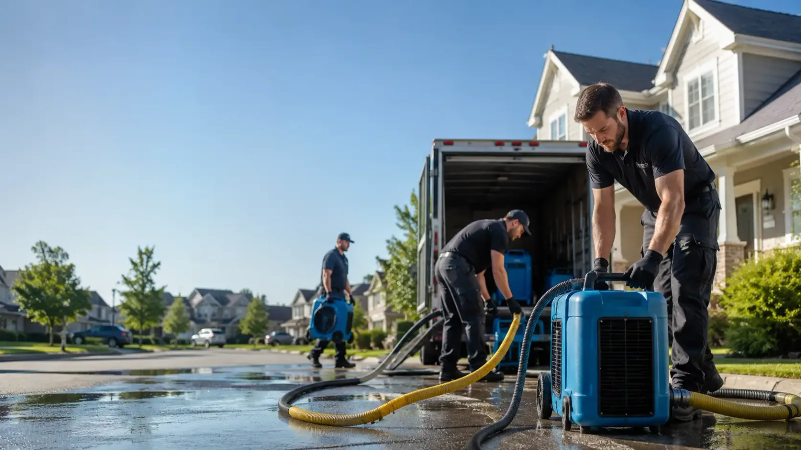 Water Damage Mitigation in De Graff, OH